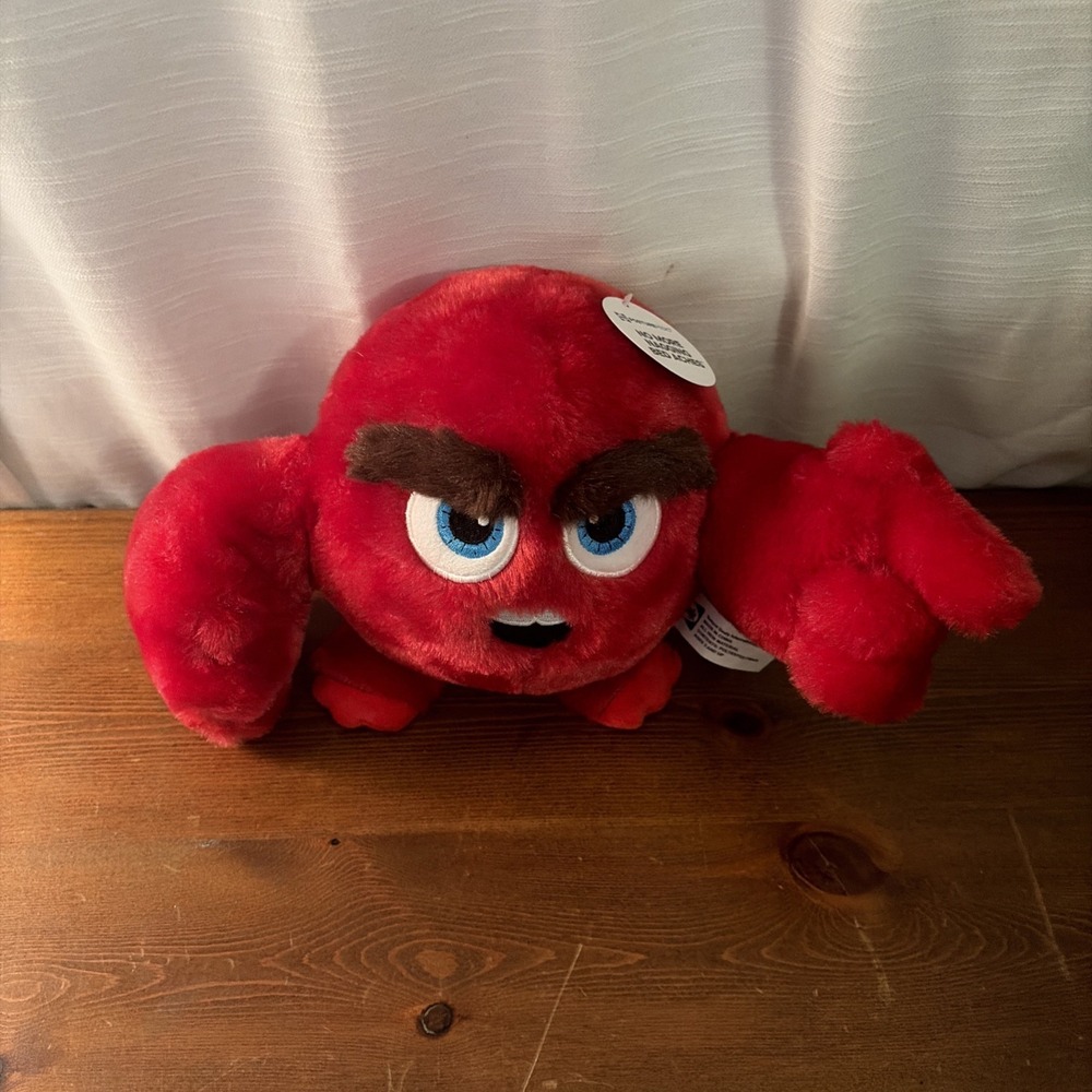 Sealy‎ Posturepedic Plush Red Mascot Stuffed Animal Nagging Bed Aches Promo Toy